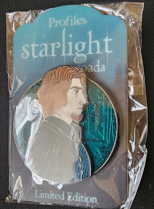 Disney Flynn Rider as Twilight Jasper Cullen Mashup Profile Fantasy Pin LE