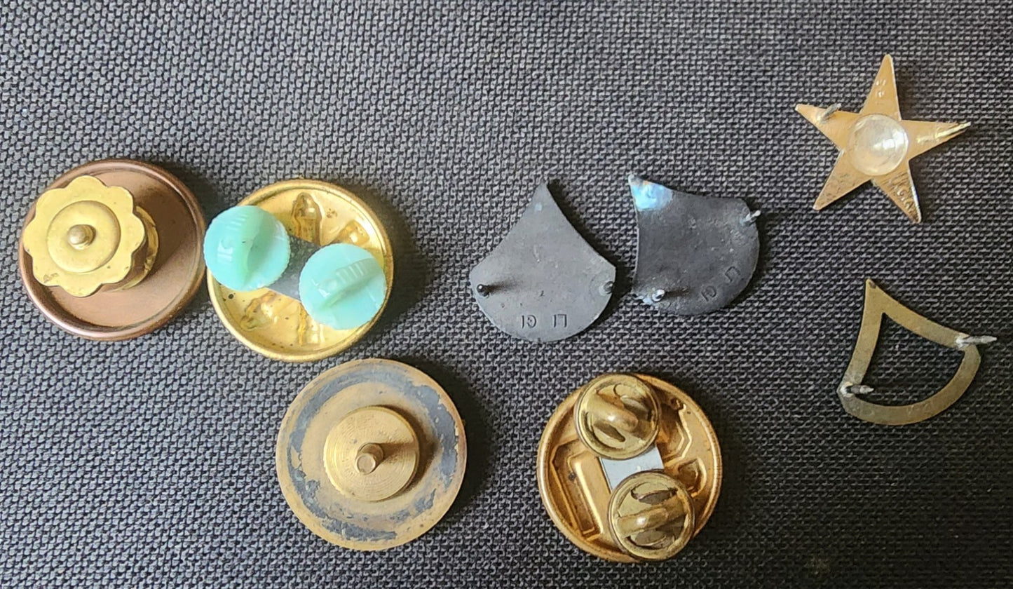 Vintage Lot Of  US Military  Medals, and Pins USA