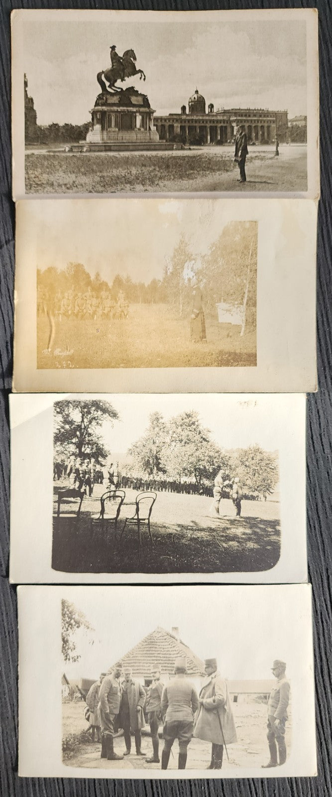 Lot of 14 WW1 Austrian-Hungarian k.u.k. Mostly RPPC Real Photo Postcards USED