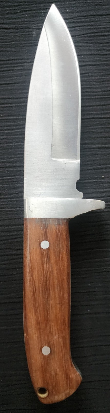 Fixed Blade Kuzach Knife DKZ Made in USA With Leather Sheath