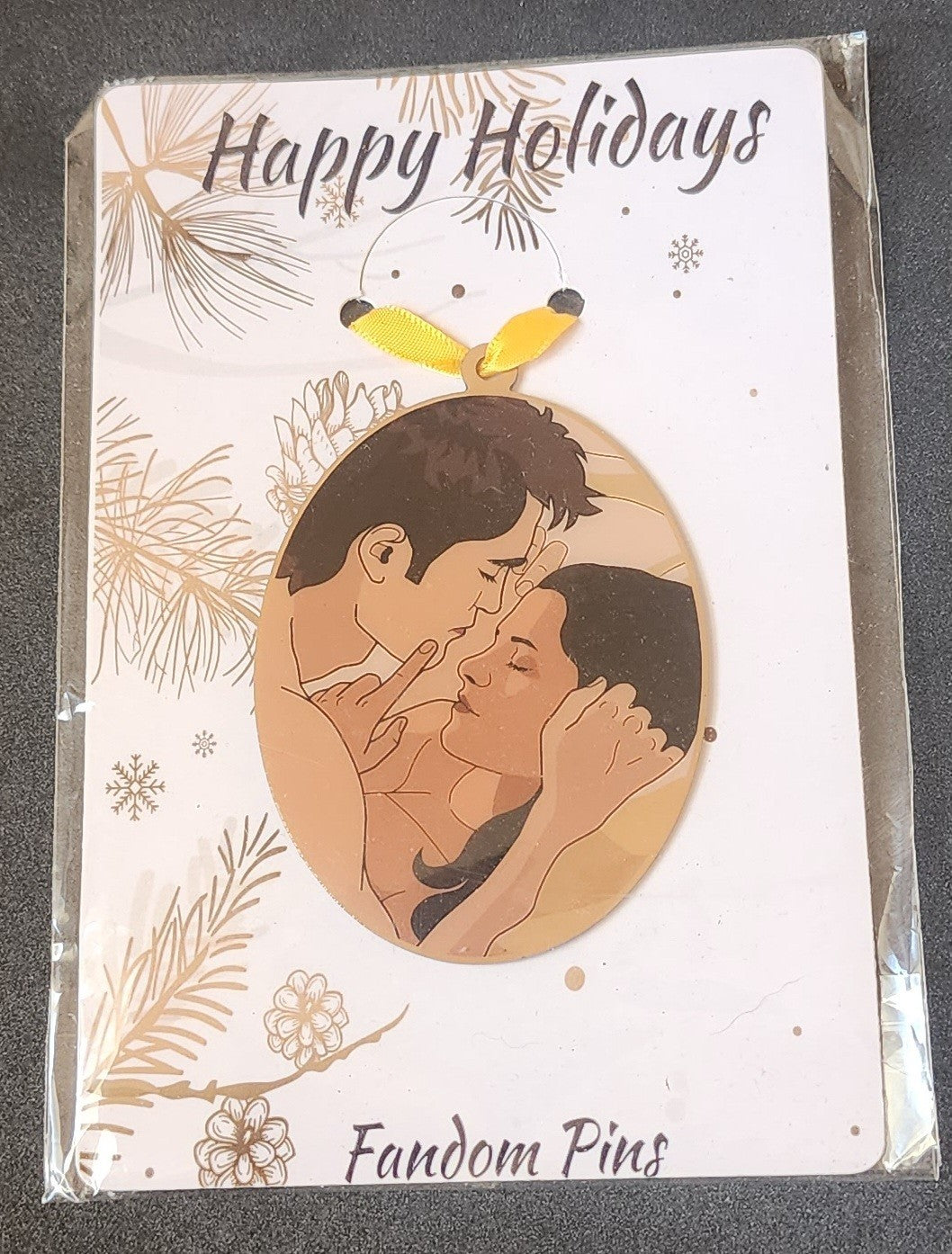 Fandom Christmas Ornament 2022 Twilight Saga Edward & Bella