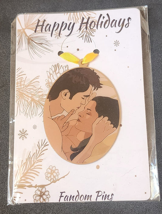 Fandom Christmas Ornament 2022 Twilight Saga Edward & Bella