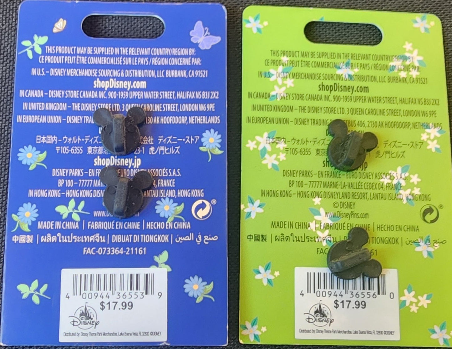 2022 Epcot Flower And Garden Festival Disney LR Pins Orange Bird & Dirt never hu