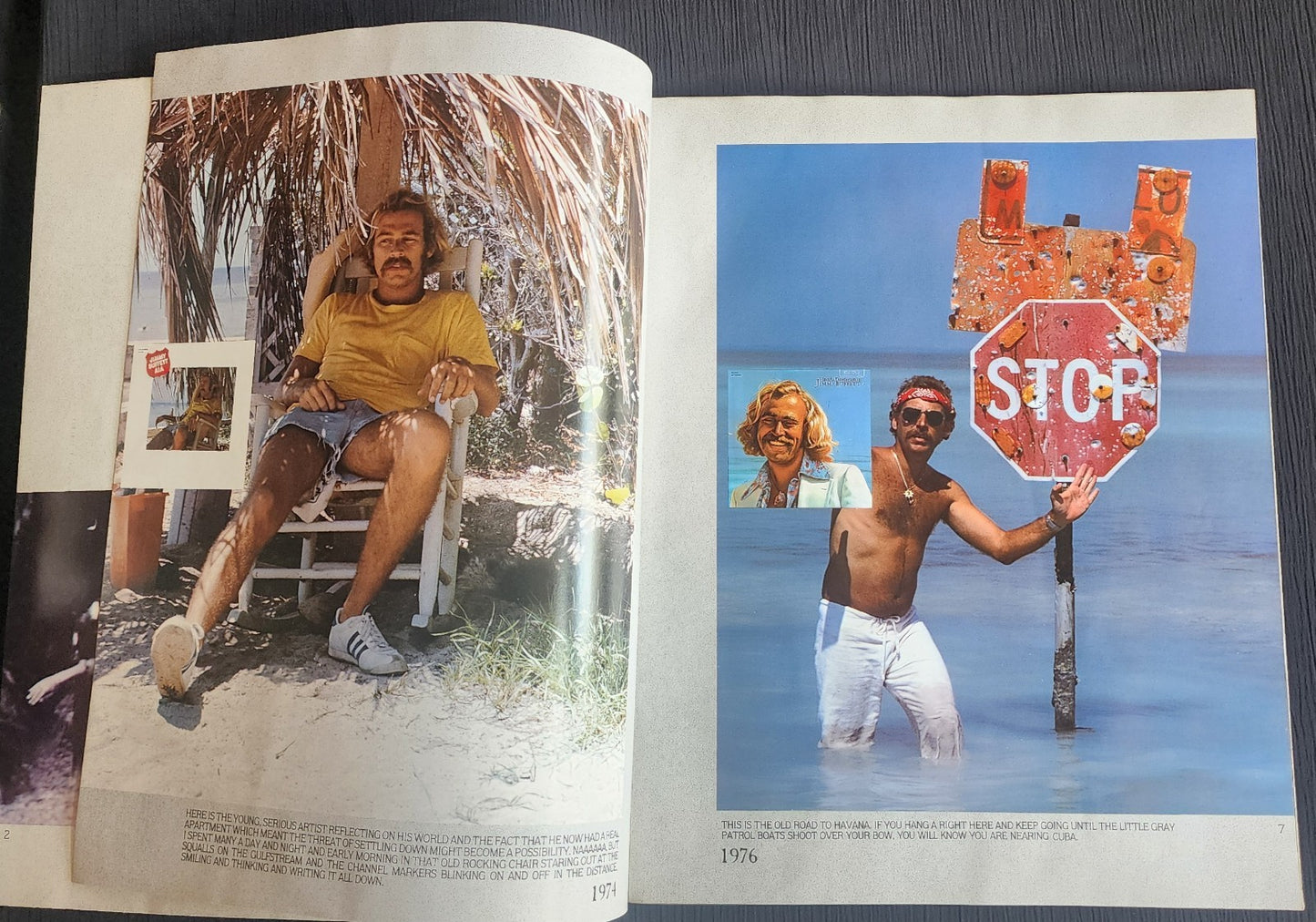 JIMMY BUFFETT VINTAGE 1987 SUMMER TOUR Concert Program Tour Book + Alaska Review