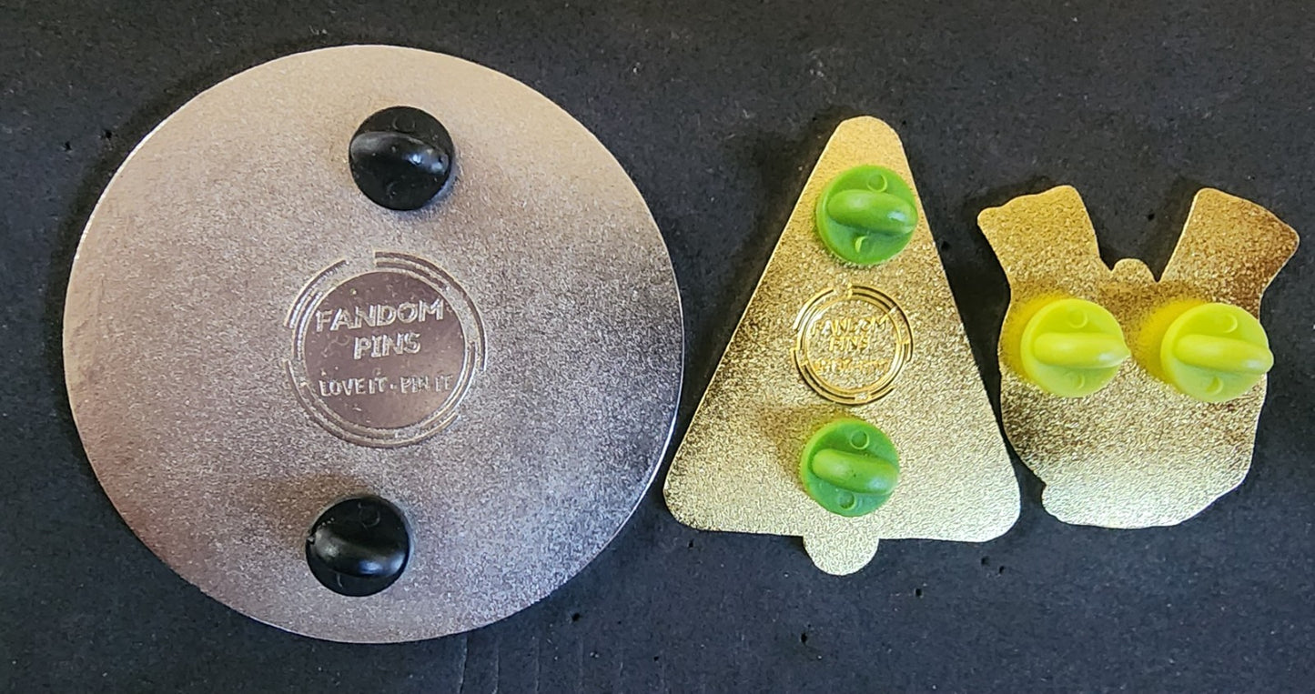 Lot of (3) Twilight Saga Fantasy Pins