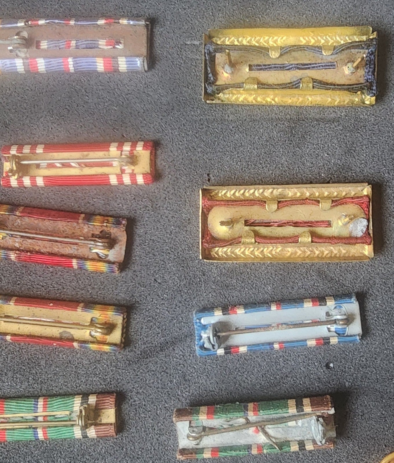 Mixed Lot Of U.S.  Military Pins and One Button Most WW2