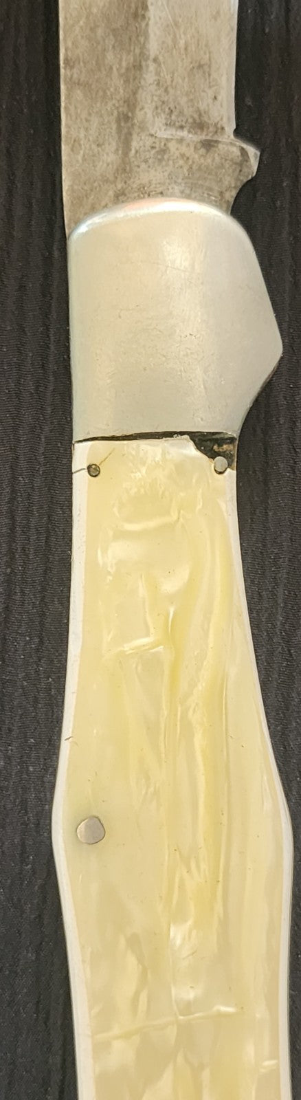 1911-1951 Western States Yellow Handle Coke Bottle 1 Blade Pocket Knife