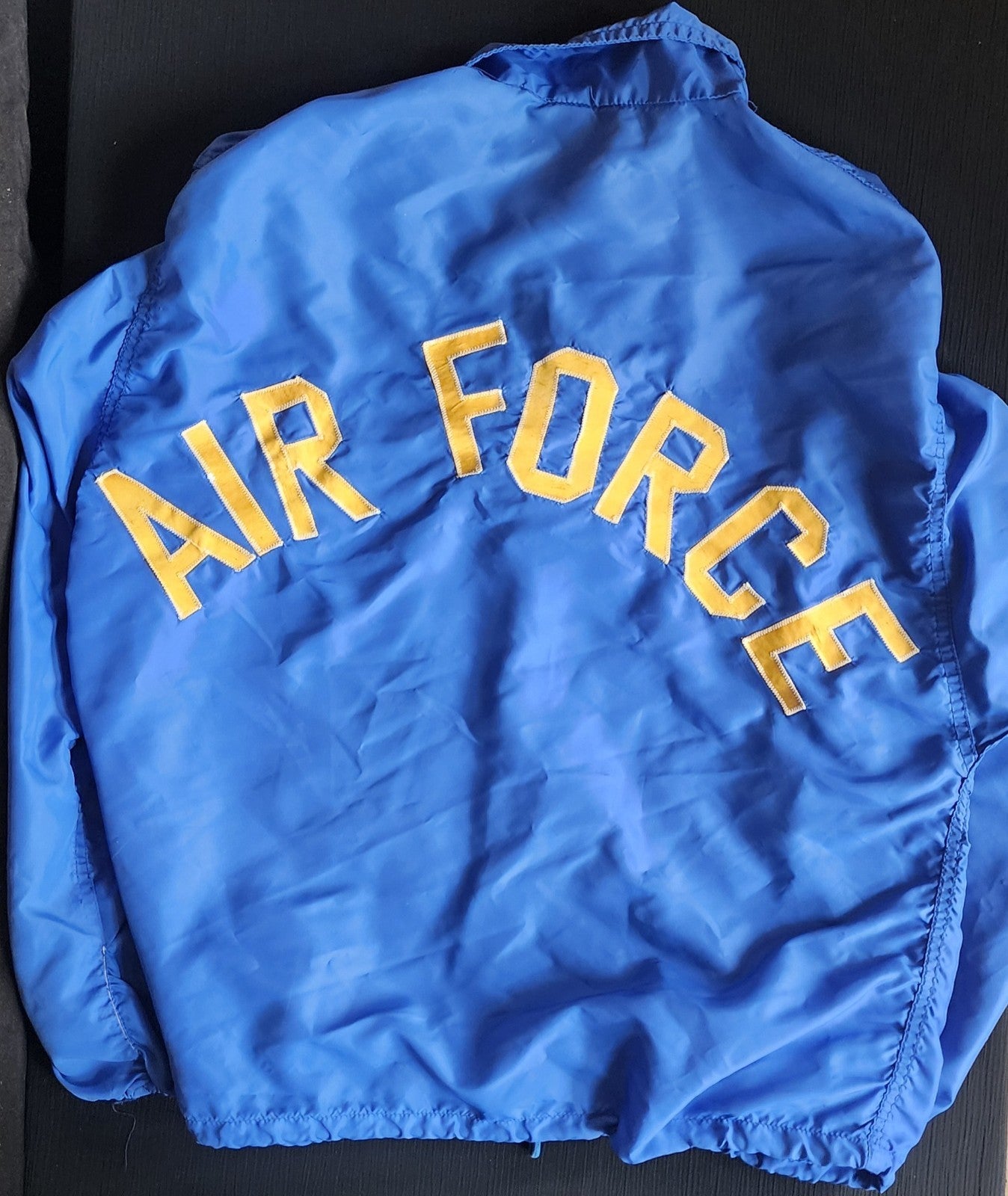 Vintage US Air Force 1968 Championships Windbreaker Jacket Men's Med.