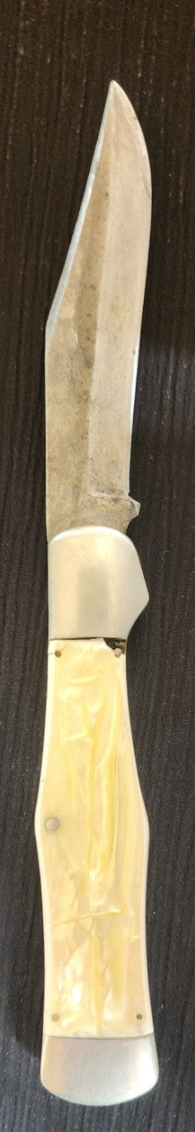 1911-1951 Western States Yellow Handle Coke Bottle 1 Blade Pocket Knife
