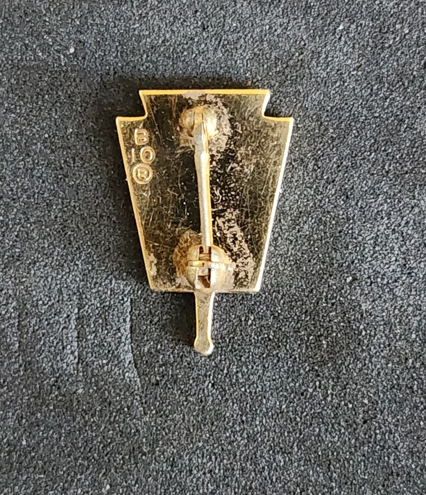 Vintage 10K Yellow Gold NHS National Honor Society Lapel Pin  2Grams ~ Signed