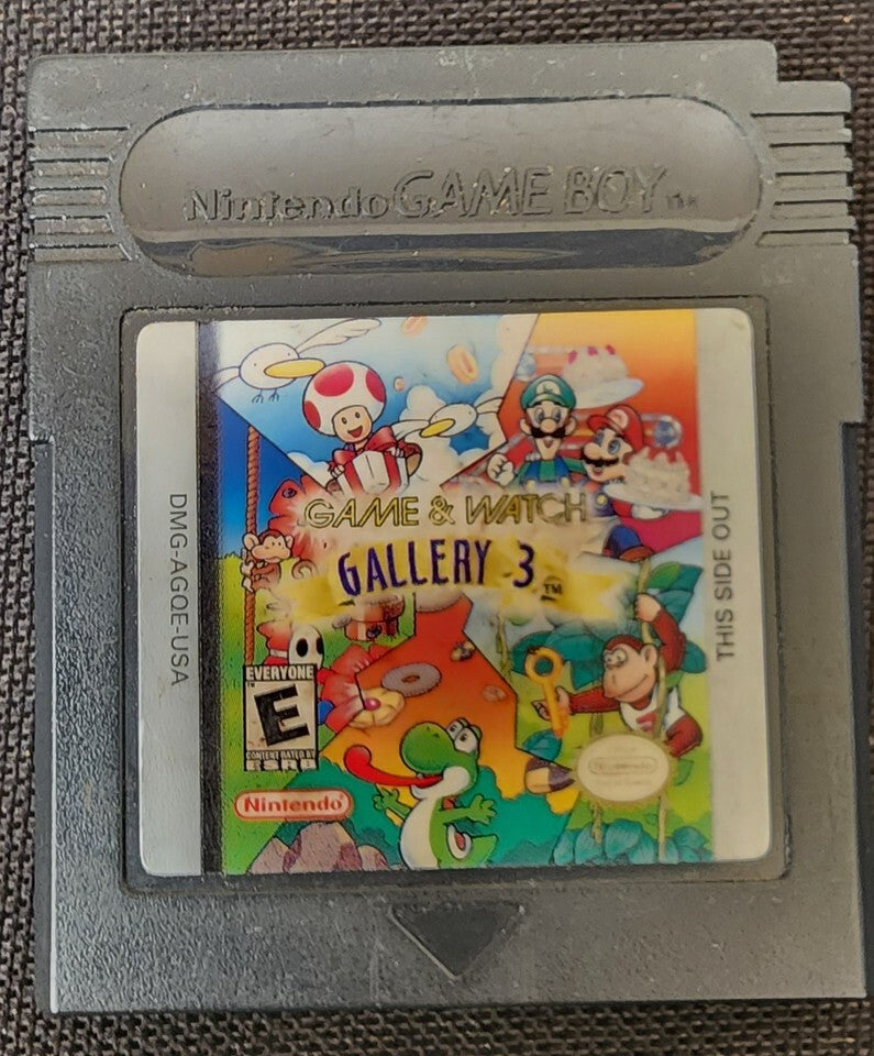 Game And Watch Gallery 3 Nintendo GameBoy Color, 1998 Tested Work