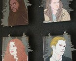 Lot of (4) Limited Edition Twilight Portrait Pins by XANADU Pins