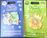 2022 Epcot Flower And Garden Festival Disney LR Pins Orange Bird & Dirt never hurt