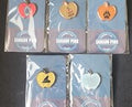 NEW Lot of (5) The Twilight Saga Apple Pins by Xanadu