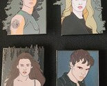 Lot of (3) Twilight Limited Edition + (1) Fantasy Portrait Pins by XANADU PINS