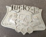 Lucky 13 Belt Buckle 2003 Skull and Piston