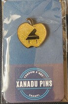 NEW Lot of (5) The Twilight Saga Apple Pins by Xanadu