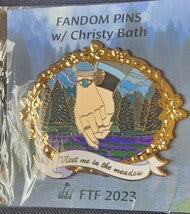Lot of (4) Twilight Saga Fandom Fantasy Pins By Christy Bath