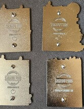 Lot of (4) Limited Edition Twilight Fantasy Portrait Pins by XANADU Pins