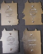 Lot of (4) Limited Edition Twilight Portrait Pins by XANADU Pins