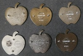 Lot of (6) Limited Edition /100 Twilight Apple Enamel Pins from Xanadu Pins